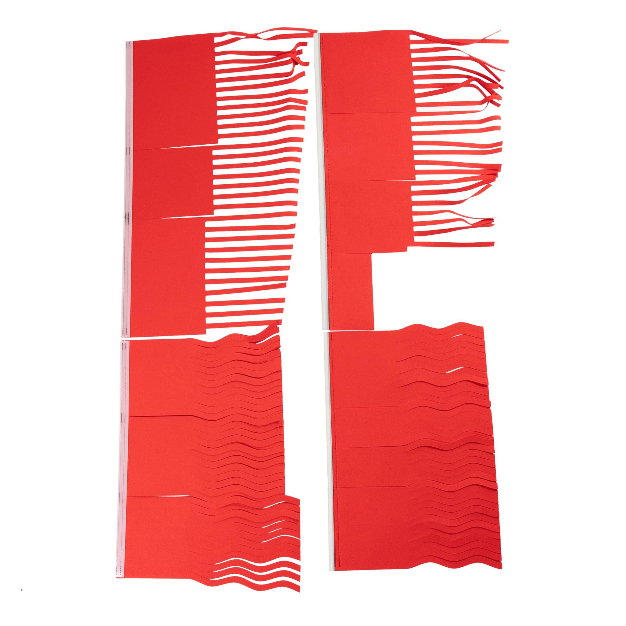 Red Red cloth strips